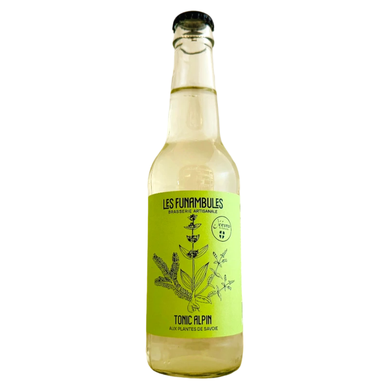 LIMONADE TONIC ALPIN GENTIANE, SAPIN, MENTHE BIO 33 CL