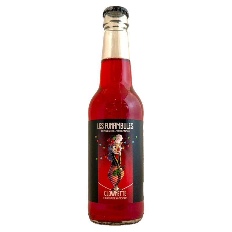 LIMONADE CLOWNETTE HIBISCUS, MENTHE BERGAMOTE BIO 33 CL